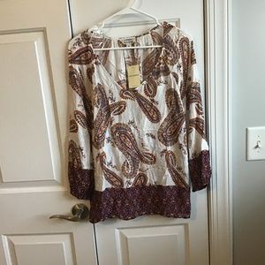 Lucky Brand tunic size M